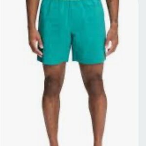 The North Face Men's Teal Swim Shorts